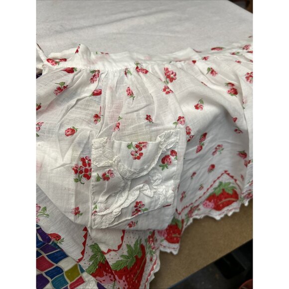 VINTAGE HALF WAIST APRONS LOT OF 12 Pockets - Picture 15 of 16